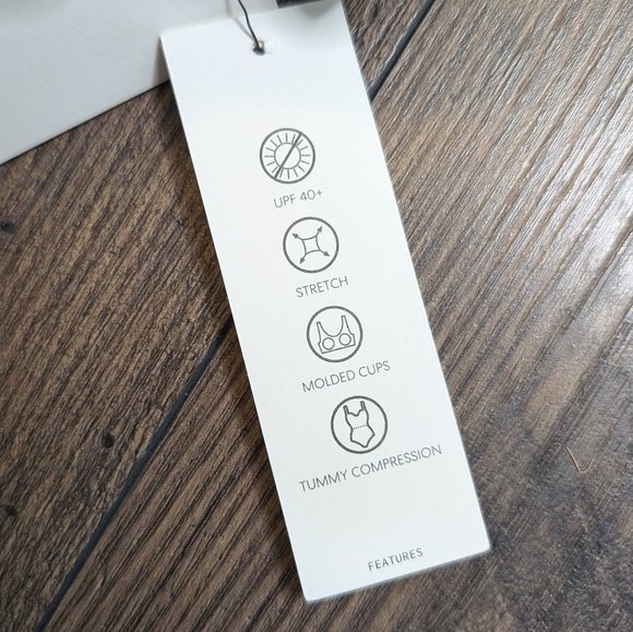 NWT DKNY Sweetheart Black and White Women's‎ Swimwear Size Small - Picture 4 of 10